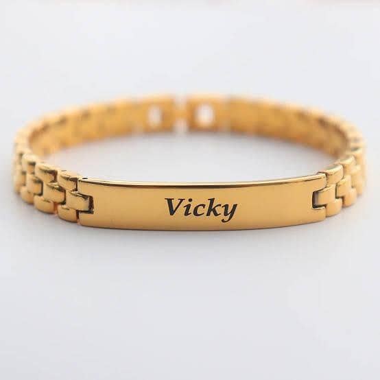 Customize Name Bracelet with gift box