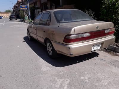 Toyota Corolla 1999 Model - GLI Diesel Engine 2.0 D