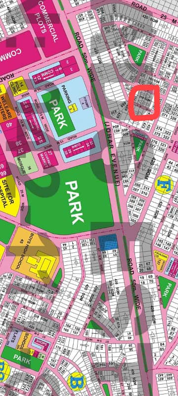 Johar town lhr 12 Marla plot for sale