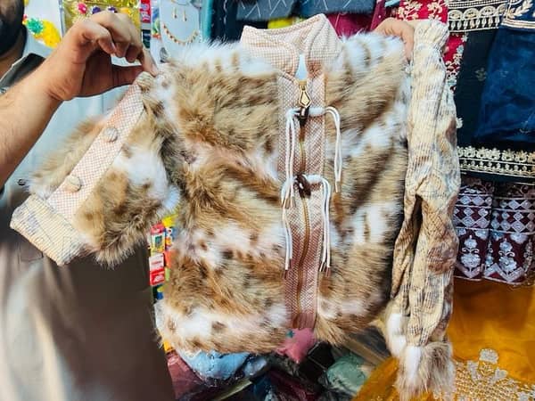 Kids Winter Full Suit Faux Fur | Baby Girls Premium Warm Dress