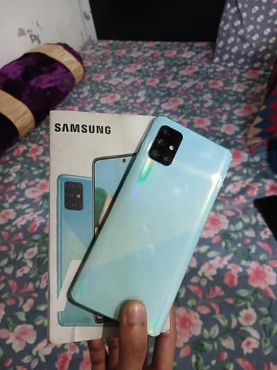 Samsung A71 8GB 128GB Mobile + Box No oppo vivo iPhone tecno redmi