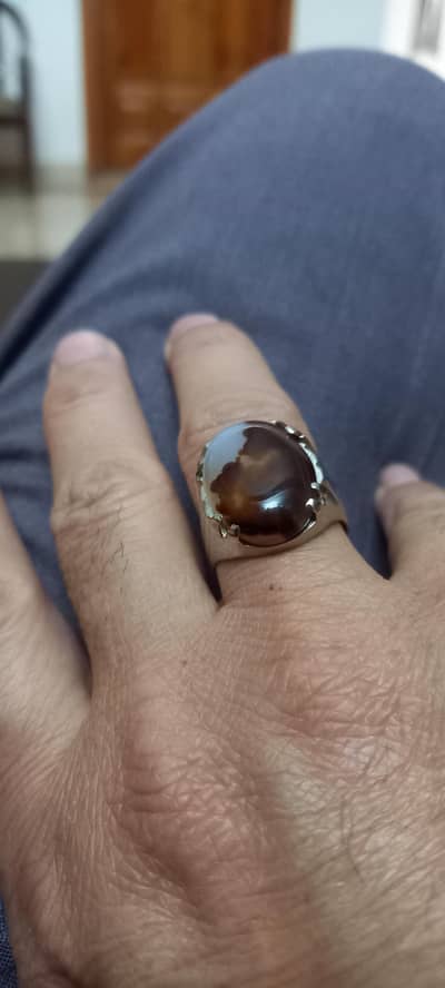 pure silver ring