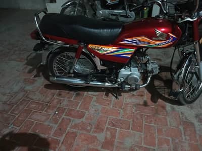 Honda CD70 (2020)Multan Number, 03236717198