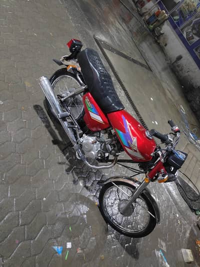 Honda CG125 (92 Model) Punjab Number