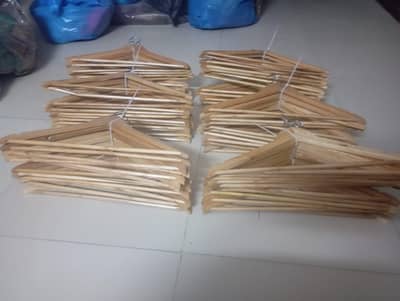 hangers - wooden hangers for boutique - clothing hangers