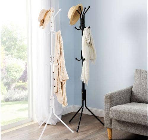 Coat Rack Stand Hat Holder Hanger Stand For Bathroom Living Room Office