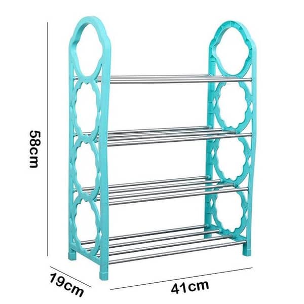 4-Layer Shoe Rack, Shelf and Stand