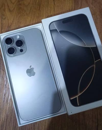 Apple iPhone 16 Pro Max 256GB | Dual SIM | Titanium color | non pta