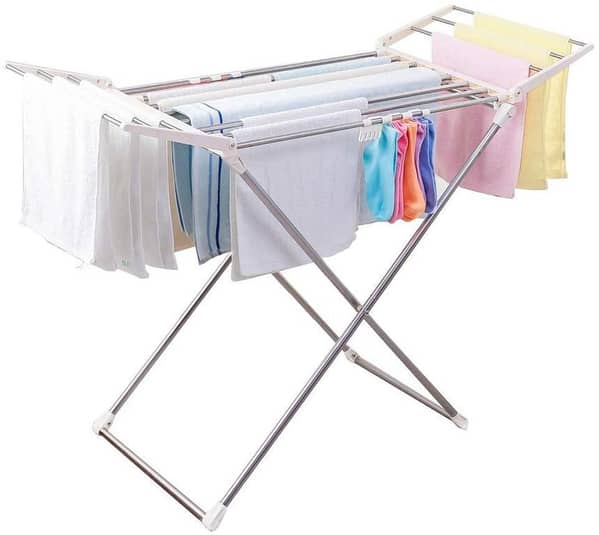 Bean Bag Pakistan High Capacity Foldable Clothes Dryer Stand - Portable Rack for Wet Laundry, Ideal for Home and Outdoors