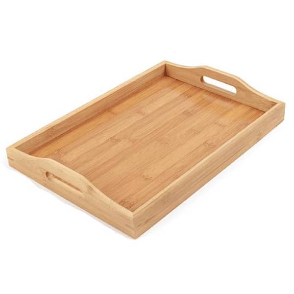 Handle Serving Tray  with Handles Great for Breakfast Trays Tea Tray Or Any Food Tray Good for Parties or Bed Tray