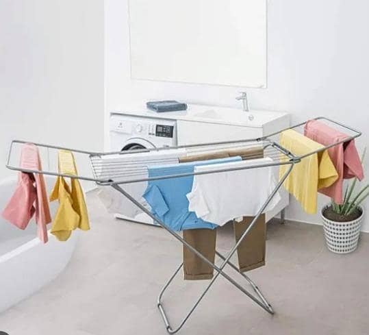 Bean Bag Pakistan Heavy Duty Wet Cloth Stand – Multi-Layer Drying Rack for Quick Air Drying Indoors or Outdoors