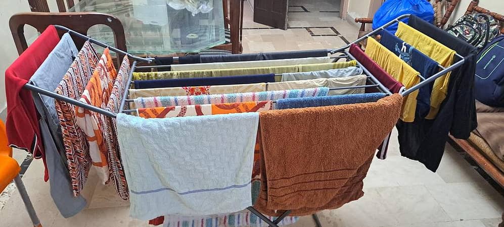 Foldable Clothes Hanger Dryer and Garment Drying Rack