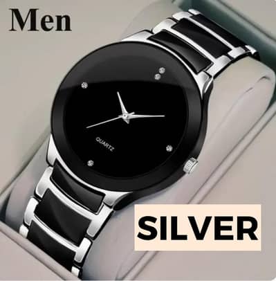 Classic Luxury Watch for Men / Boys - Stylish Stainless Steel Analog Q