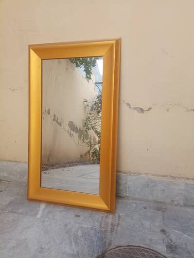 3 ft Long Mirror and Frame