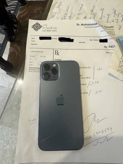 Iphone 12 Pro max PTA Approved 256gb 79bh