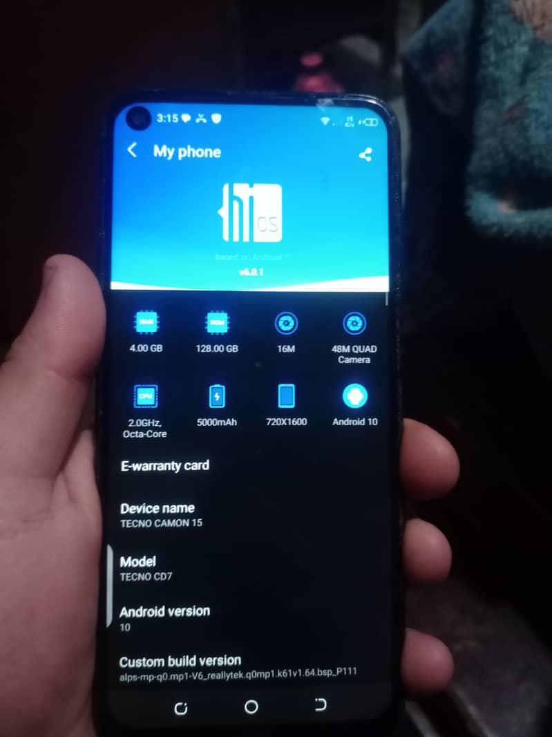 tecno camon 15 5