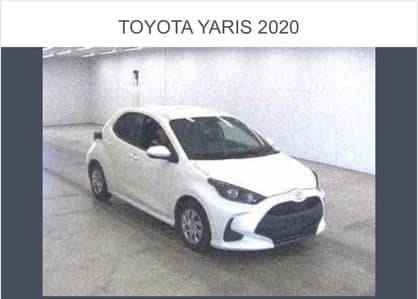 Toyota yaris hatchback G1.0 2023 import