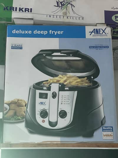 Anex Brand new deluxe deep fryer available for sale