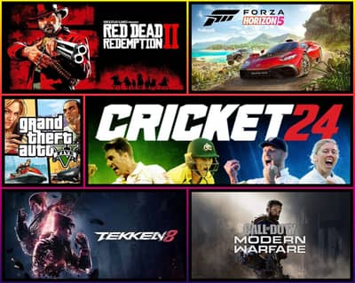 TEKKEN 8/CRICKET 26/GTA 5 PC GAME INSTALL KWRAYE ALL OVER PAKISTAN