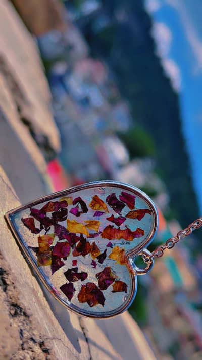 Resin art pendant customize