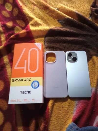 Tecno spark 40c just 5 days used