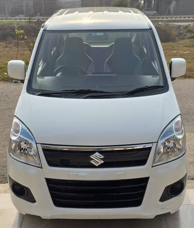 White Suzuki Wagon R 2015