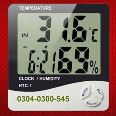 Home Appliances Temperature Meter wall mounted