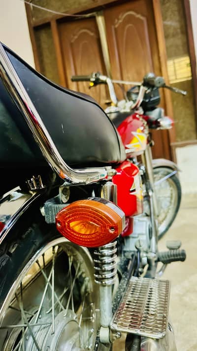 Honda CG 125 smart card complete documenta Bio metric on the spot