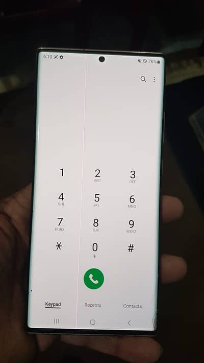 Samsung Mobile Note 20 Ultra only pannal