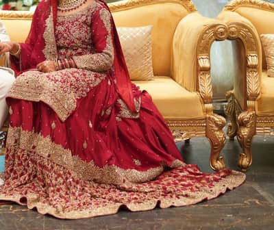 bridal dress farshi sharara