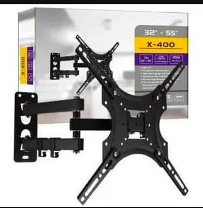 LED TV LCD Wall mount bracket imported adjustable single & Dual arm