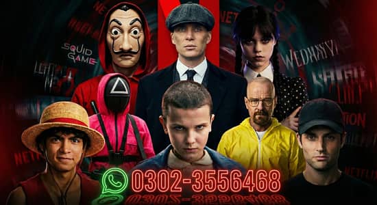 Rs. 300 • WhatsApp +923023556468 • 4K Ultra HD Screen - 1 Month