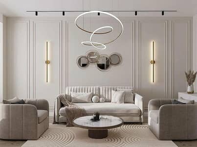 French Molding Wall/ Media Feature Bed Wall / led Tv Wall / Wallpaper/