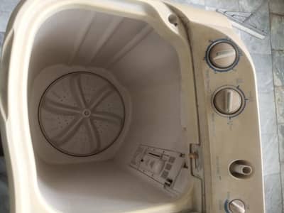 haier 8kg twin tub  semi auto washing machine