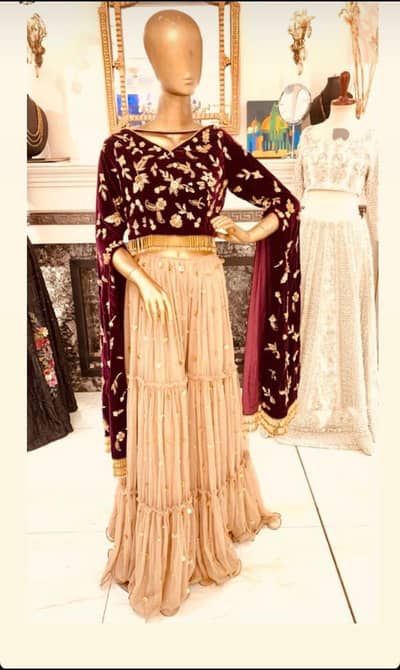 Dress By Black N White Couture Brand