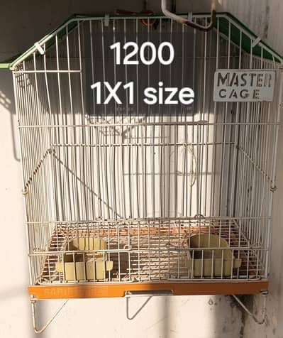 4 different size cages are available
