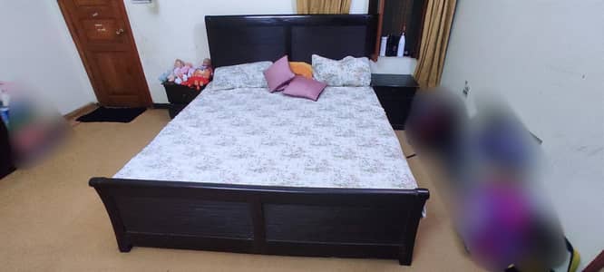 double bed king size in a good condition