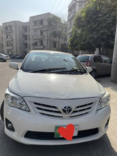 Toyota Corolla XLI 2010 uplift to 2012 GLI