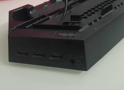 Imported PS4 Slim Stand (USB Ports, Controller Chargers, Cooling Fan)