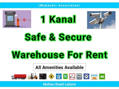 On Main Multan Road Warehouse or Factory For Rent