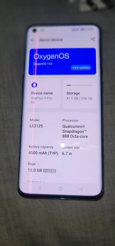 Exchange Possible/OnePlus 9 pro 5G 12+12/256Gb