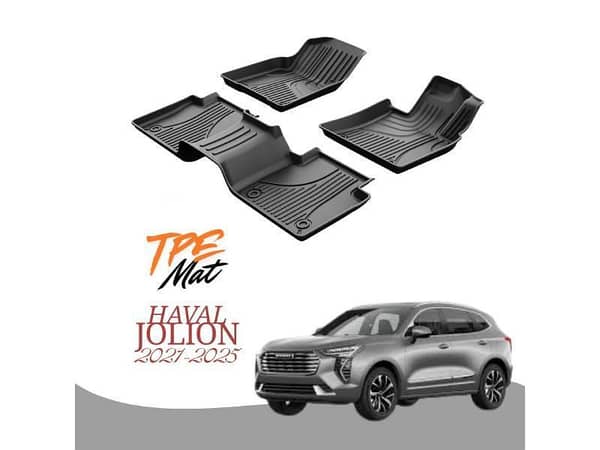 Haval Jolion 2021-2025 TPR Car Floor Mats – Premium Anti-Slip Interior Protection