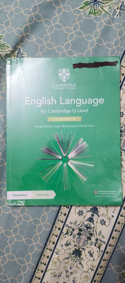 English language for Cambridge O level Coursebook (3rd edition)