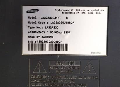 Samsung lcd 32 inch