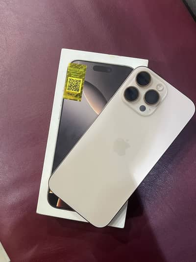 iPhone 16 pro Max Pta Approved 256Gb