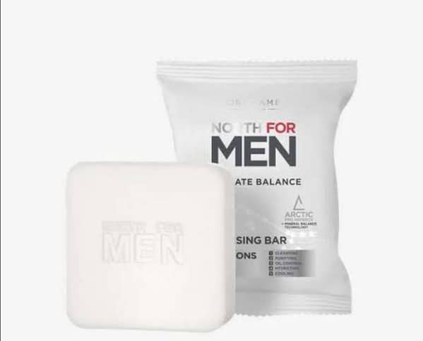 North For Men Ultimate Balance Cleansing Soap Bar / 100 gm / 5 in 1 action formula/ Best product for All skin types/ specially for oily skin
