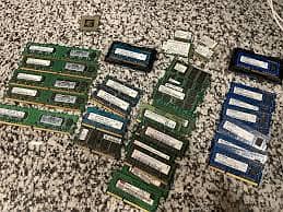 CPU Ram 2 GB DDR2 OK Condition