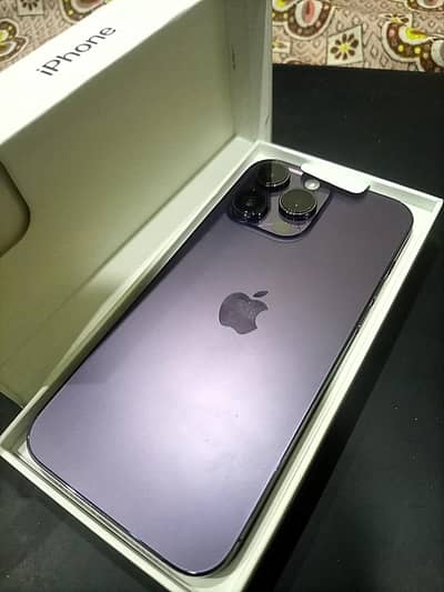 I phone 14 pro max non pta  with box
