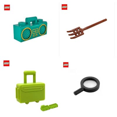 Lego Minifigures accessories