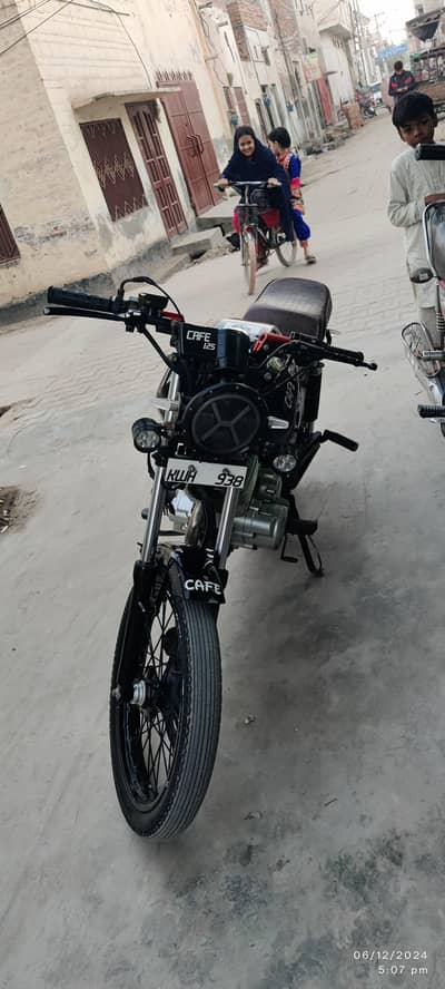 Ravi Piaggio Convert into Cafe Racer  Bike Call 0300 - 8393196